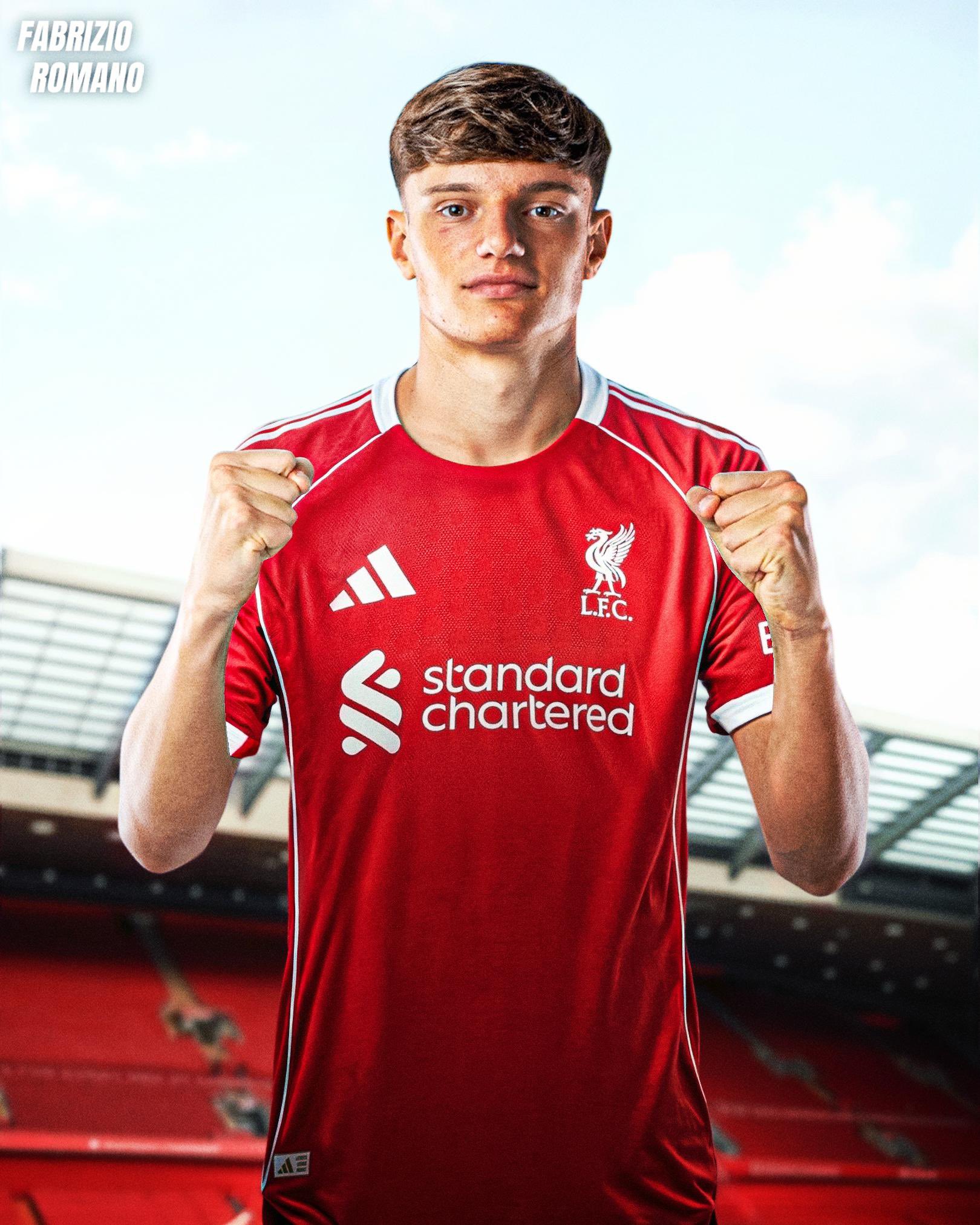 九游-罗马诺：莱奥尼完成体检，他将与利物浦签约至2031年